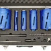 HBM 11 Delige Professionele Diamantborenset 38 / 52 / 65 / 117 / 127 Mm