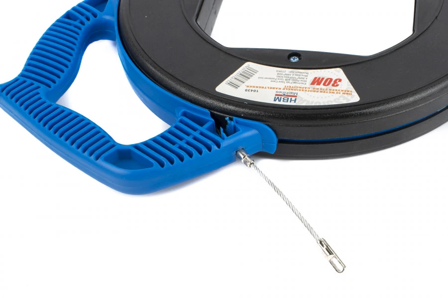HBM 30 Meter Professionele Kabeltrekker, Trekveer 270 Kg. Capaciteit 3 HBM 30 Meter Professionele Kabeltrekker, Trekveer 270 Kg. Capaciteit - Afbeelding 3