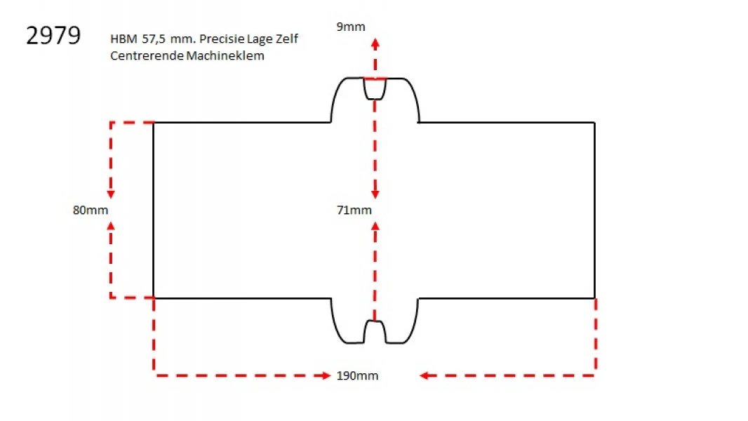 HBM 70 Mm Precisie Lage Zelf Centrerende Machineklem 4 HBM 70 Mm Precisie Lage Zelf Centrerende Machineklem - Afbeelding 4