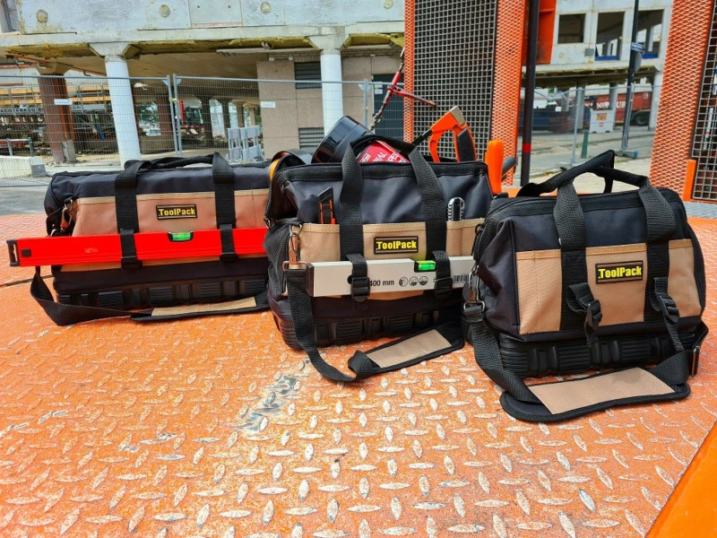 ToolPack Robuuste Klassieke Gereedschapstas L 3 ToolPack Robuuste Klassieke Gereedschapstas L - Afbeelding 3