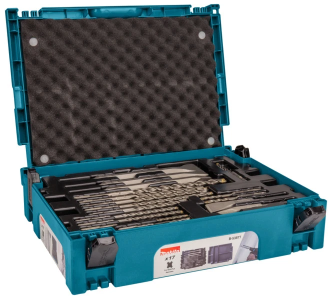 Makita Boor-/beitelset 17-delig 2 Makita Boor-/beitelset 17-delig - Afbeelding 2