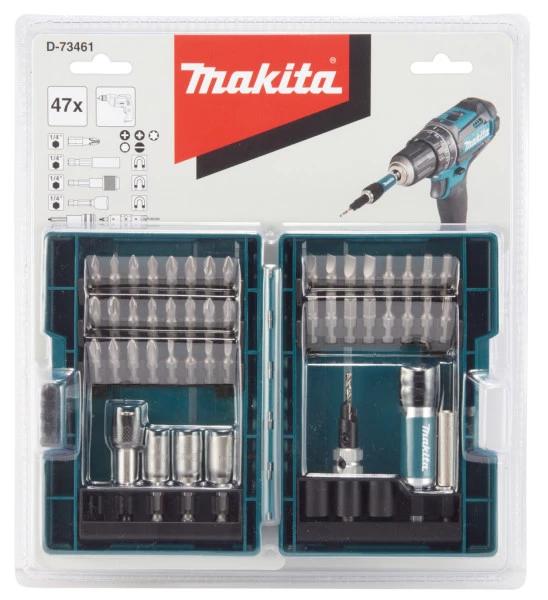 Makita Boor-/schroefbitset 47-delig Quad Driver 2 Makita Boor-/schroefbitset 47-delig Quad Driver - Afbeelding 2
