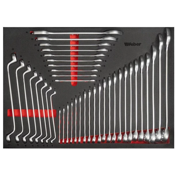 Weber Gevulde Gereedschapswagen Incl. Papierrolhouder - 300-delig 8 Weber Gevulde Gereedschapswagen Incl. Papierrolhouder - 300-delig - Afbeelding 8