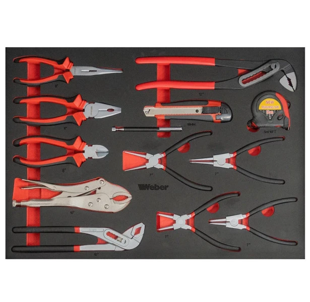 Weber Gevulde Gereedschapswagen Incl. Papierrolhouder - 300-delig 6 Weber Gevulde Gereedschapswagen Incl. Papierrolhouder - 300-delig - Afbeelding 6