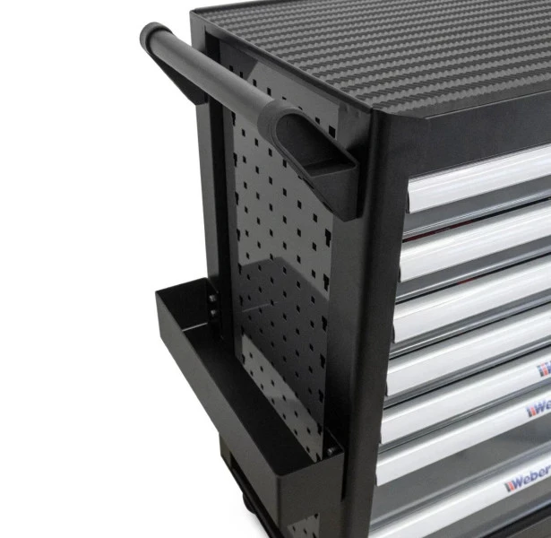 Weber Gevulde Gereedschapswagen Incl. Papierrolhouder - 300-delig 1 Weber Gevulde Gereedschapswagen Incl. Papierrolhouder - 300-delig