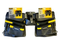 ToolPack Industriële Gereedschapsgordel, 2 Afneembare Holsters, Verstelbare Leren Riem, Metalen Gesp -Hyunda Hulpmiddel Winkel h130686 5.jpg 1200x600 30a5aebc88