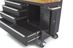 HBM Gereedschapswagen Met Kastenwand, Houten Werkblad, 122 Cm, Zwart -Hyunda Hulpmiddel Winkel hbm 008 108.jpg 1200x600 563deebc88