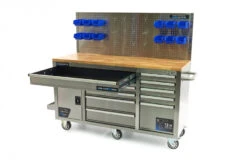 HBM Werkbank 158 Cm 10 Laden Met Deur En Achterwand, RVS -Hyunda Hulpmiddel Winkel hbm 010 130.jpg 1200x600 41bcaebc88