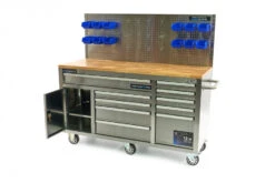 HBM Werkbank 158 Cm 10 Laden Met Deur En Achterwand, RVS -Hyunda Hulpmiddel Winkel hbm 011 124.jpg 1200x600 7aa23ebc88