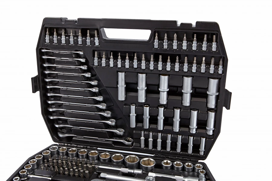 HBM 216 Delige Professionele Doppenset INCH Maten 3 HBM 216 Delige Professionele Doppenset INCH Maten - Afbeelding 3