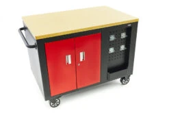 HBM Verrijdbare Gereedschapswagen, Werkbank Met Houten Werkblad 10 Laden, Rood Zwart -Hyunda Hulpmiddel Winkel hbm 015 121.jpg 1200x600 27fa4ebc88