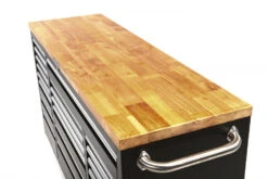 HBM Verrijdbare Gereedschapswagen Met Houten Werkblad - 146 Cm - Zwart -Hyunda Hulpmiddel Winkel hbm 022 61.jpg 1200x600 a5abbebc88