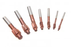 HBM 7 Delige HSS - 5% Cobalt Inbus Verzinkfrezenset