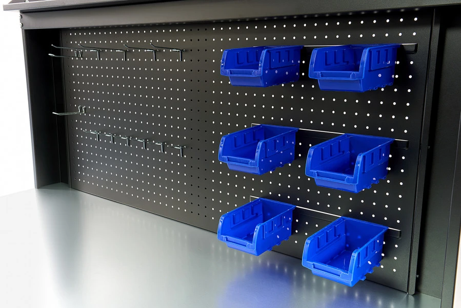 HBM Professionele Stalen 3 Laags Werkbank Met La En Achterwand 137 Cm 7 HBM Professionele Stalen 3 Laags Werkbank Met La En Achterwand 137 Cm - Afbeelding 7