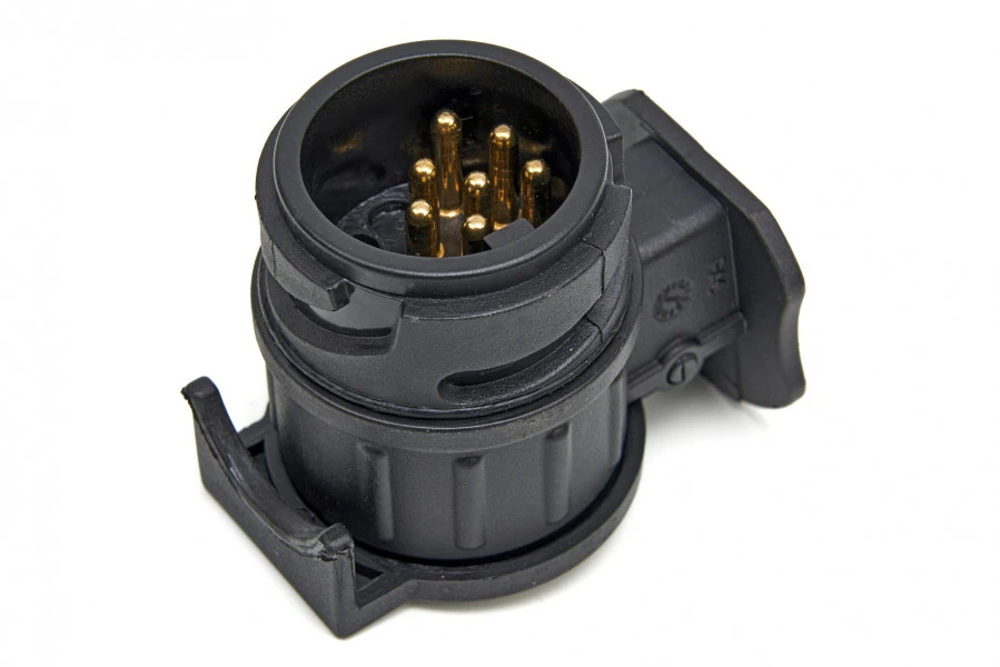 HBM Aanhangwagen Stekkertester Met 2 Adapters 7 En 13 Polig 12 Volt 1 HBM Aanhangwagen Stekkertester Met 2 Adapters 7 En 13 Polig 12 Volt