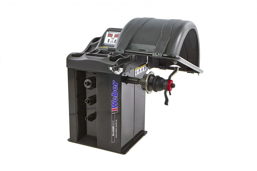 Weberwerke Professionele Banden Balanceermachine - HEAVY DUTY 1 Weberwerke Professionele Banden Balanceermachine - HEAVY DUTY