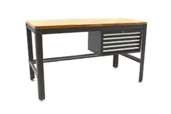 HBM 156 Cm Professionele Werkbank Met 5 Laden En Houten Werkblad Zwart -Hyunda Hulpmiddel Winkel hbm 111 92.jpg 1200x600 6c31eebc88