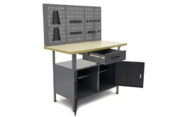 HBM Werkbank Met Deuren 120 X 60 X 145 Cm -Hyunda Hulpmiddel Winkel hbm 131 129.jpg 1200x600 5424debc88