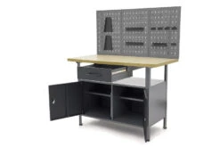 HBM Werkbank Met Deuren 120 X 60 X 145 Cm -Hyunda Hulpmiddel Winkel hbm 132 130.jpg 1200x600 07aaeebc88