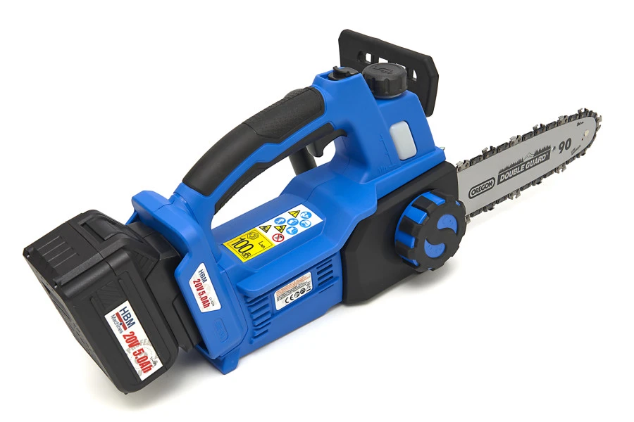 HBM Kettingzaag Met 250 Mm Blad, 20 Volt 5,0 Ah Power20.5 1 HBM Kettingzaag Met 250 Mm Blad, 20 Volt 5,0 Ah Power20.5