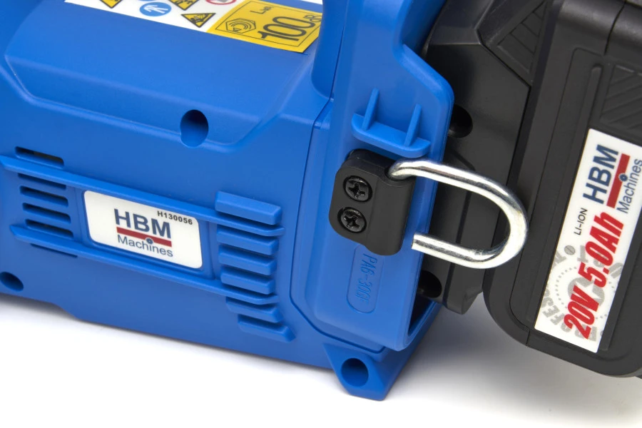 HBM Kettingzaag Met 250 Mm Blad, 20 Volt 5,0 Ah Power20.5 7 HBM Kettingzaag Met 250 Mm Blad, 20 Volt 5,0 Ah Power20.5 - Afbeelding 7