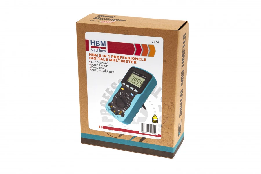 HBM 5 In 1 Professionele Digitale Multimeter 11 HBM 5 In 1 Professionele Digitale Multimeter - Afbeelding 11
