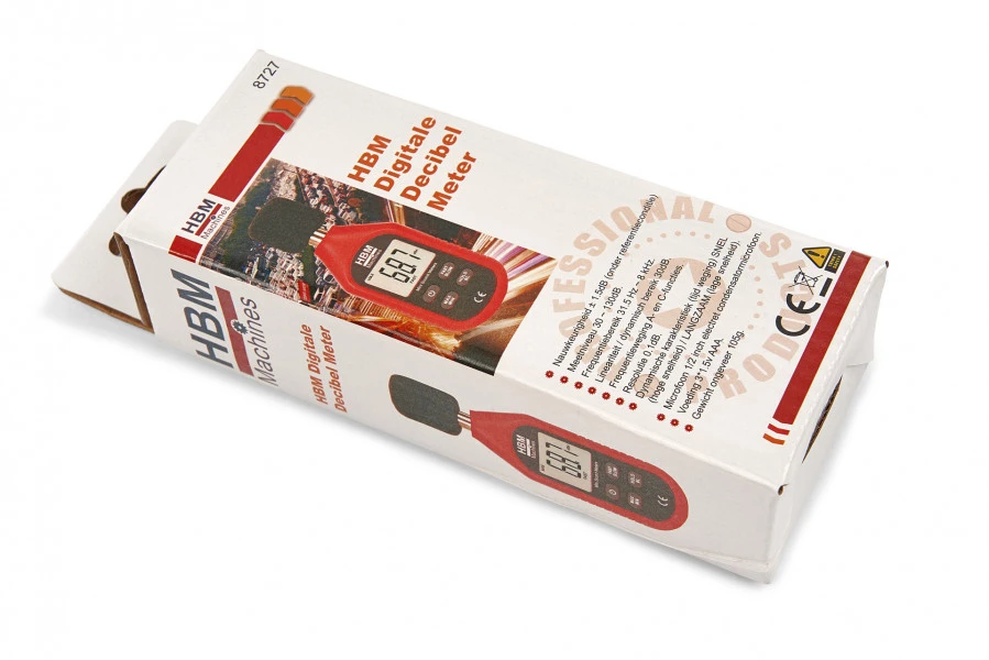 HBM Digitale Decibel Meter 2 HBM Digitale Decibel Meter - Afbeelding 2
