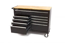 HBM Verrijdbare Gereedschapswagen Met Houten Werkblad - 117 Cm - Zwart -Hyunda Hulpmiddel Winkel hbm 147 54.jpg 1200x600 99221ebc88