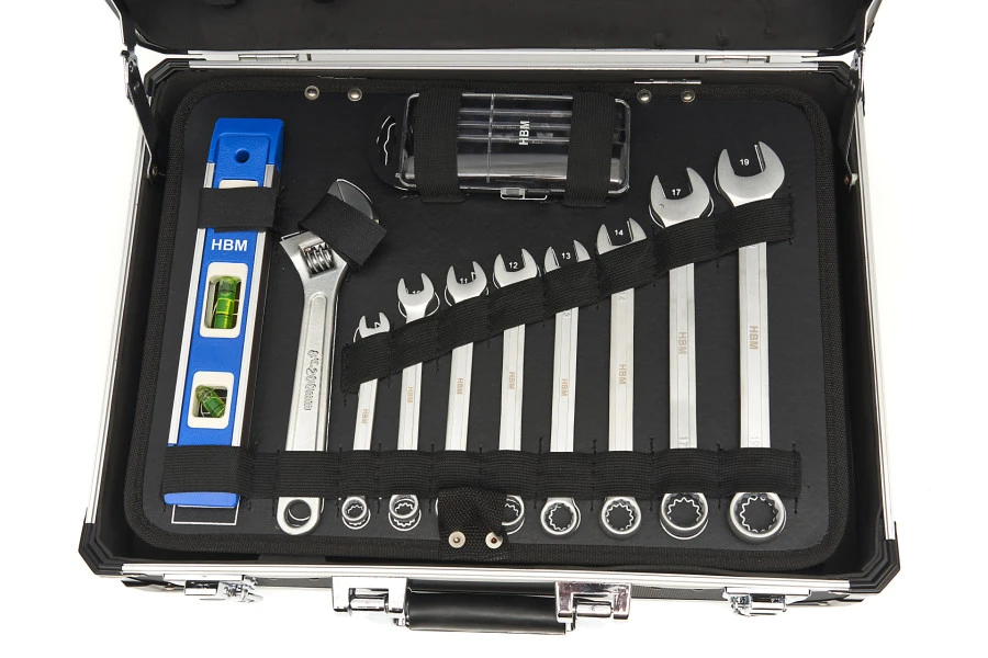 HBM Gereedschapskoffer, Gereedschapsset Met EVA Inlay 154-delig 5 HBM Gereedschapskoffer, Gereedschapsset Met EVA Inlay 154-delig - Afbeelding 5