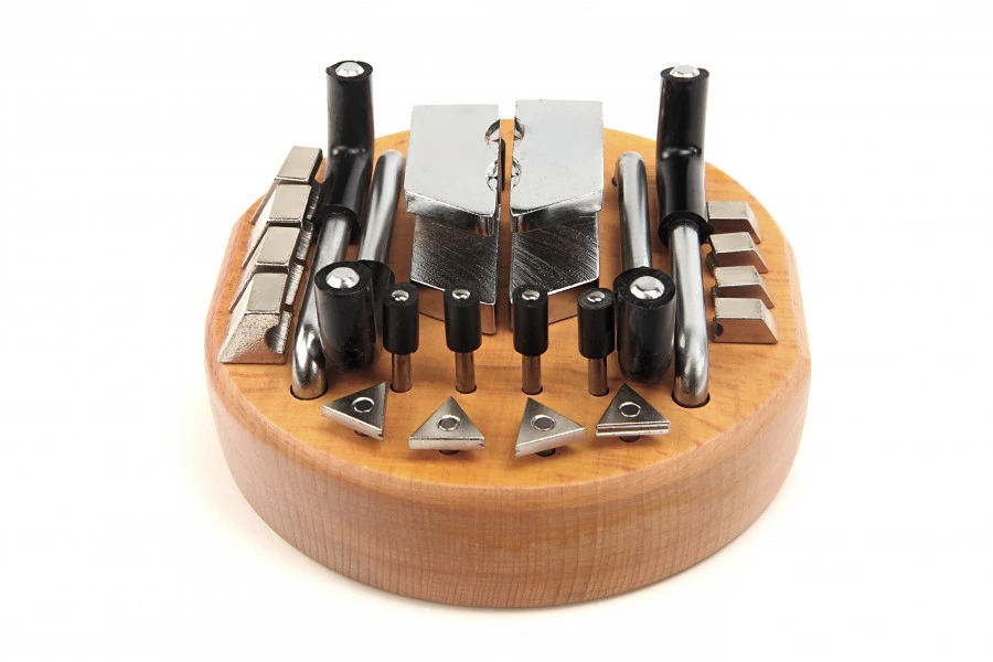 HBM 125 Mm Graveerkogel Met 34 Delige Klemmenset 2 HBM 125 Mm Graveerkogel Met 34 Delige Klemmenset - Afbeelding 2