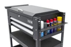 HBM 2 Laden Gereedschapswagen Met 2 Plateaus En Opbergvak - 91 Cm - Zwart -Hyunda Hulpmiddel Winkel hbm 192 86.jpg 1200x600 a8bf8ebc88