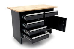 HBM 120 Cm Werkbank Met 5 Laden 1 Deur En Massief Houten Werkblad -Hyunda Hulpmiddel Winkel hbm 2051 9.jpg 1200x600 674daebc88