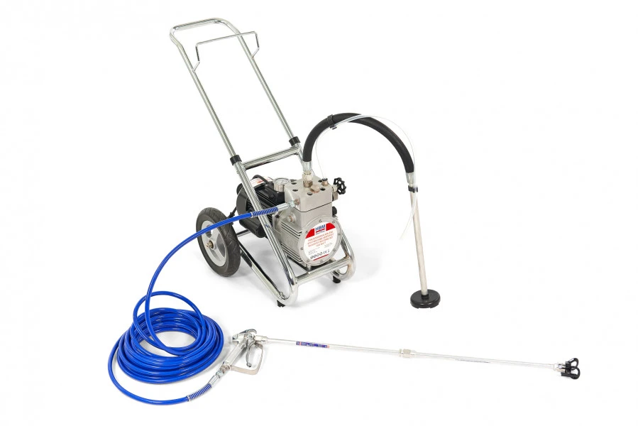 HBM Hogedruk Airless Spuitmachine Verfspuit Wandspuitmachine Set 1500 Watt 1 HBM Hogedruk Airless Spuitmachine Verfspuit Wandspuitmachine Set 1500 Watt