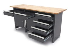 HBM 171 Cm Werkbank Met 6 Laden 2 Deuren En Massief Houten Werkblad -Hyunda Hulpmiddel Winkel hbm 2107 10.jpg 1200x600 d58c7ebc88