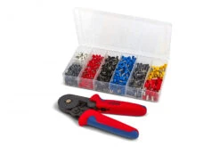 HBM 1200 Delige Kabelkrimptang, Kabelschoentang, Adereindhulstang