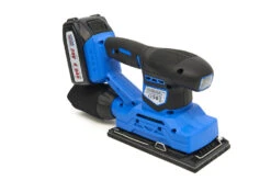 HBM Professionele 20 Volt 4,0AH Lion Vlakschuurmachine Inclusief 2 Lion Accu's En 15 Schuurvellen -Hyunda Hulpmiddel Winkel hbm 275 45.jpg 1200x600 a4ddbebc88