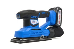 HBM Professionele 20 Volt 4,0AH Lion Vlakschuurmachine Inclusief 2 Lion Accu's En 15 Schuurvellen -Hyunda Hulpmiddel Winkel hbm 278 46.jpg 1200x600 b270bebc88