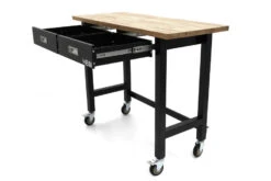 HBM Werkbank Met Massief Houten Blad, 2 Laden, Verrijdbaar, 122 Cm -Hyunda Hulpmiddel Winkel hbm 3072 8.jpg 1200x600 46c59ebc88