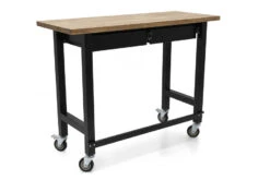 HBM Werkbank Met Massief Houten Blad, 2 Laden, Verrijdbaar, 122 Cm -Hyunda Hulpmiddel Winkel hbm 3078 10.jpg 1200x600 d4bebebc88