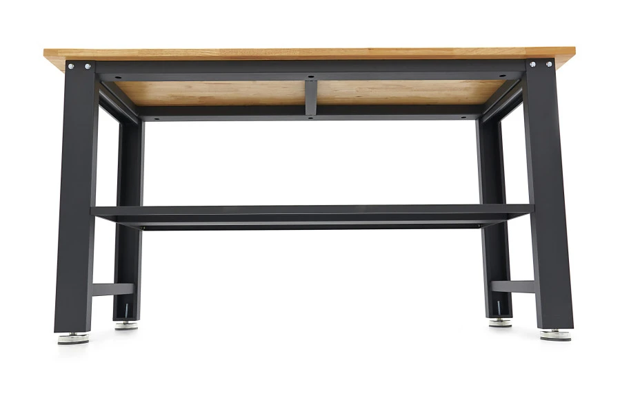 HBM 160 Cm. Professionele Werkbank Met Massief Houten Werkblad 5 HBM 160 Cm. Professionele Werkbank Met Massief Houten Werkblad - Afbeelding 5