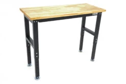 HBM Werkbank Met Massief Houten Blad, In Hoogte Verstelbaar, 122 Cm -Hyunda Hulpmiddel Winkel hbm 3135 5.jpg 1200x600 83b6debc88