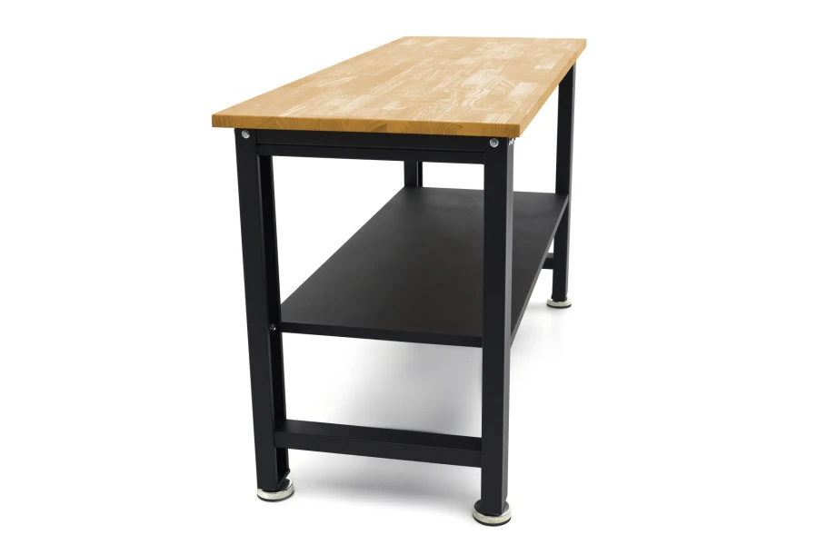 HBM 160 Cm. Professionele Werkbank Met Massief Houten Werkblad 3 HBM 160 Cm. Professionele Werkbank Met Massief Houten Werkblad - Afbeelding 3