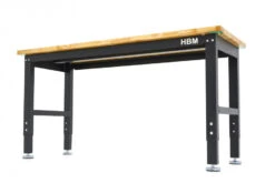HBM Werkbank Met Massief Houten Blad, In Hoogte Verstelbaar, 152 Cm -Hyunda Hulpmiddel Winkel hbm 3154 2.jpg 1200x600 0ea29ebc88