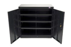 HBM Profi Gereedschapskast 90 X 45 X 90 Cm. Met 3 Planken Zwart -Hyunda Hulpmiddel Winkel hbm 329 21.jpg 1200x600 6a95eebc88