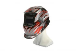 HBM Automatische Lashelm Model 13 - Rode Vlammen