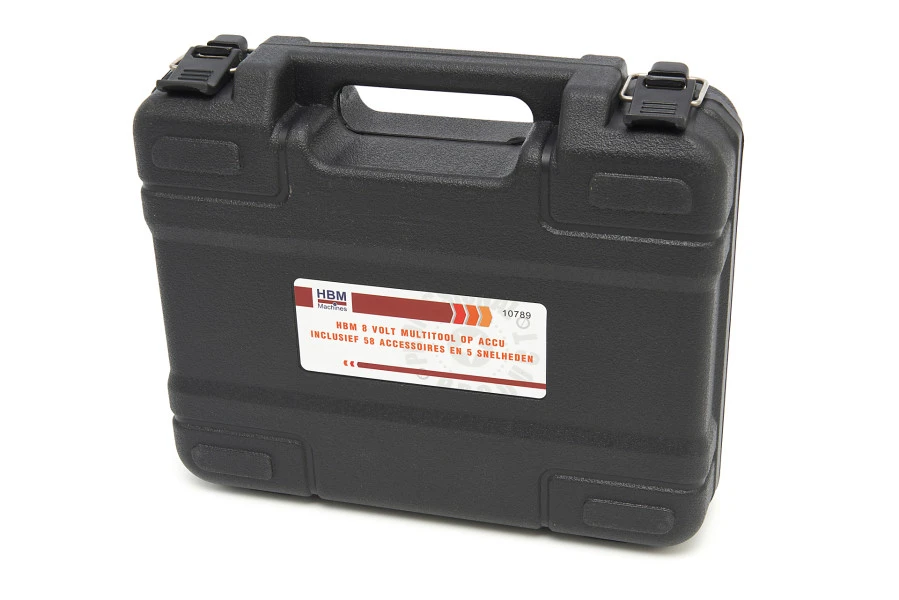 HBM 8 Volt Multitool Op Accu Inclusief 58 Accessoires En 5 Snelheden 9 HBM 8 Volt Multitool Op Accu Inclusief 58 Accessoires En 5 Snelheden - Afbeelding 9