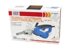 HBM Powerfile / Stripschuurmachine / Bandschuurmachine Met Stofopvang - 400 Watt. Inclusief 10 Schuurbanden -Hyunda Hulpmiddel Winkel hbm 421 38.jpg 1200x600 f1b2eebc88