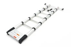 HBM Professionele Telescoopladder – Aluminium – Max. Uitschuiflengte 3.80 M