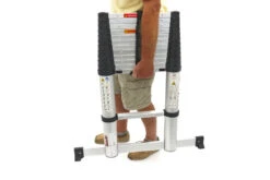 HBM Professionele Telescoopladder – Aluminium – Max. Uitschuiflengte 3.80 M -Hyunda Hulpmiddel Winkel hbm 506 5.jpg 1200x600 29e54ebc88