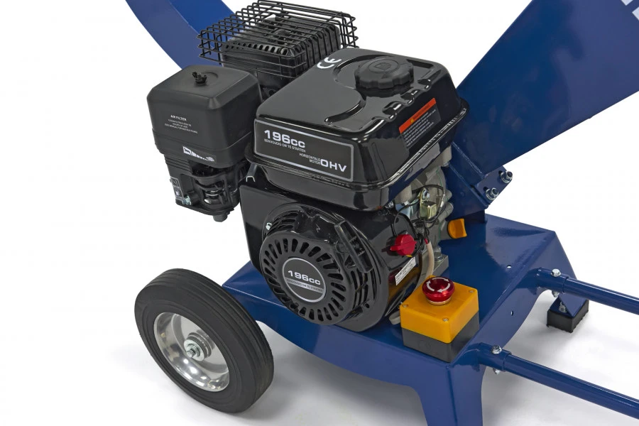 HBM Benzine Hakselaar - Houtversnipperaar 4 Takt 6.5 PK - 196 Cc 4 HBM Benzine Hakselaar - Houtversnipperaar 4 Takt 6.5 PK - 196 Cc - Afbeelding 4